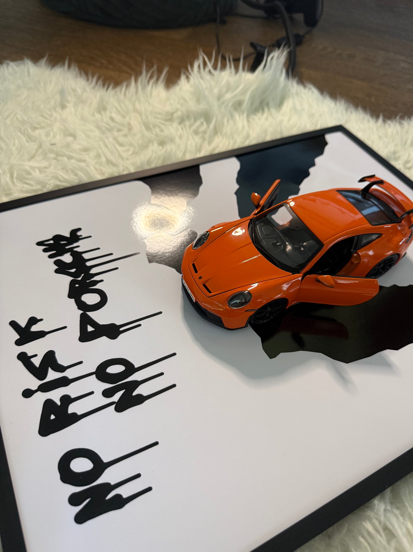 No Risk No Porsche - 1:28 Orange