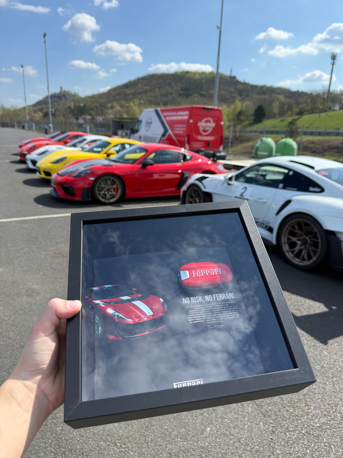 No Risk No Ferrari.
