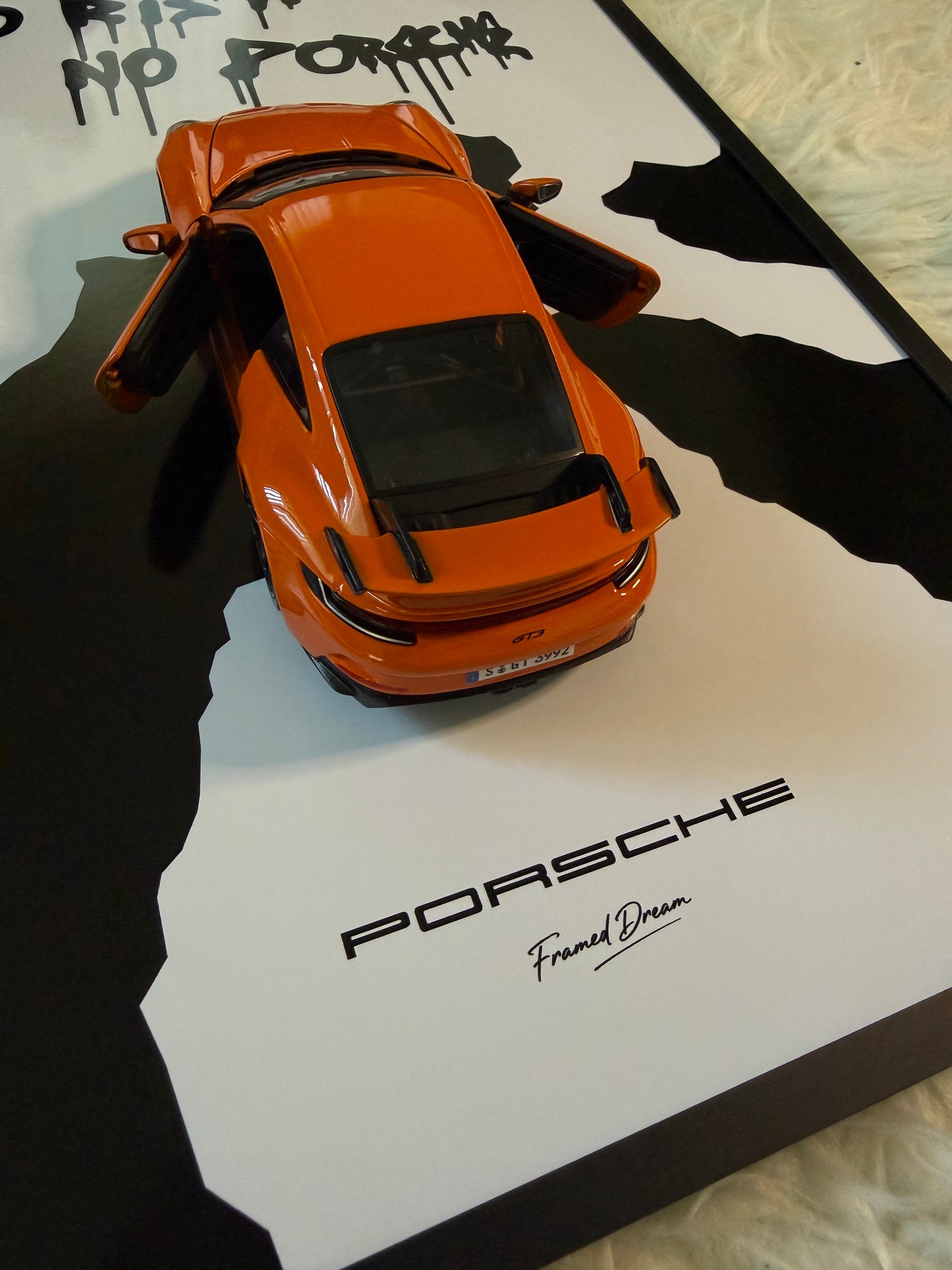 No Risk No Porsche - 1:28 Orange