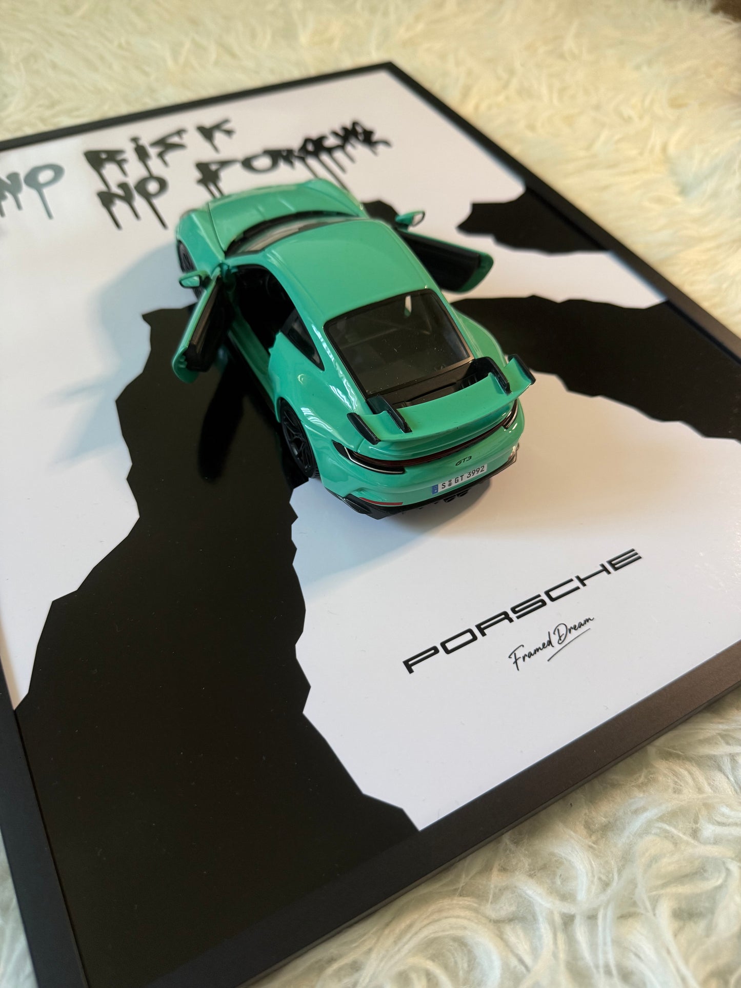 No Risk No Porsche - 1:28 Mint