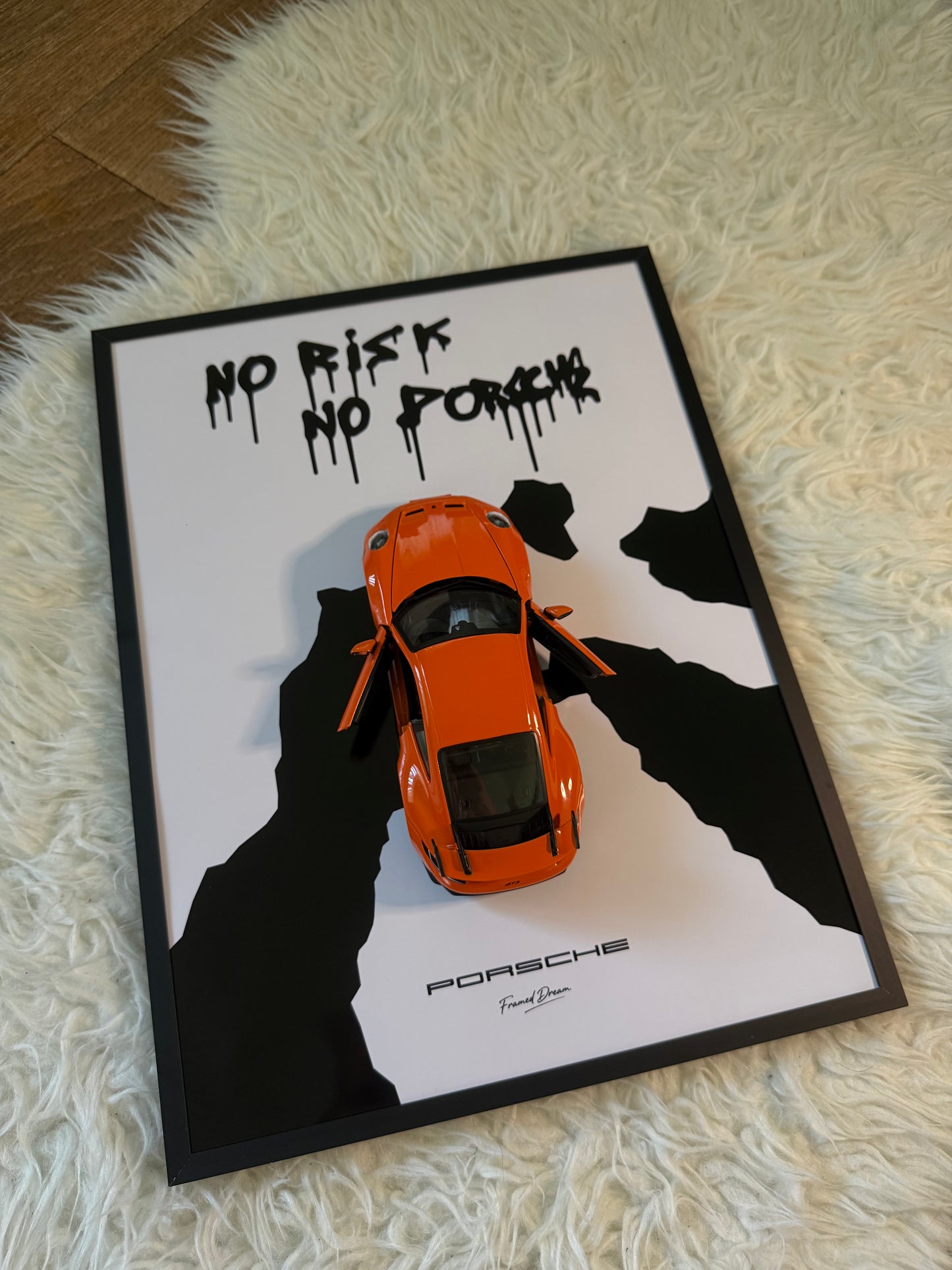 No Risk No Porsche - 1:28 Orange