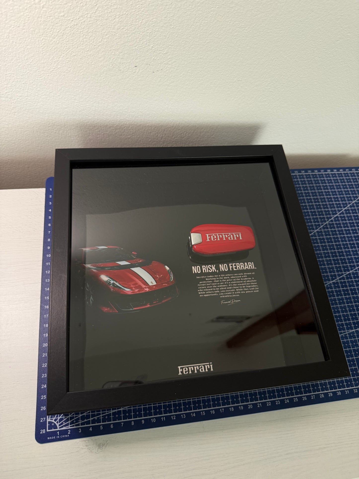 No Risk No Ferrari.